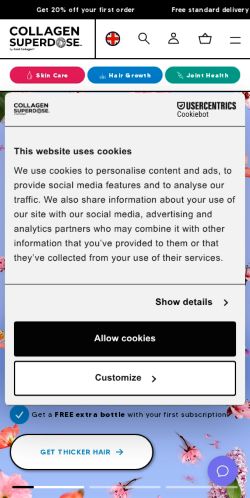 Mobile page screenshot