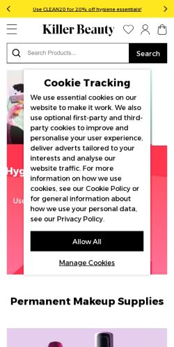 Mobile page screenshot