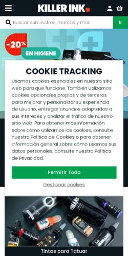 Mobile page screenshot