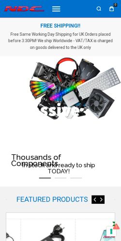 Mobile page screenshot