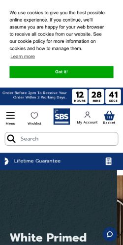 Mobile page screenshot