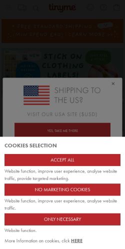 Mobile page screenshot