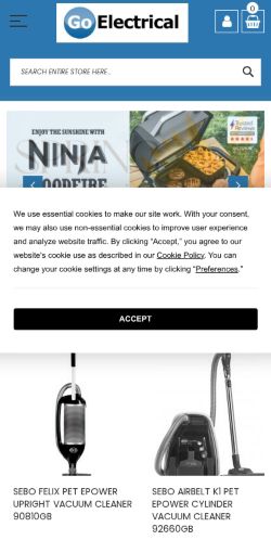 Mobile page screenshot