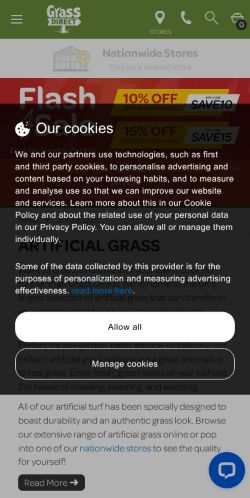 Mobile page screenshot