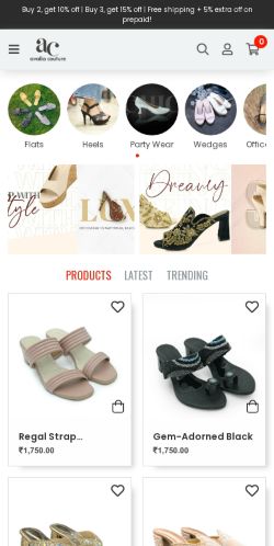 Mobile page screenshot