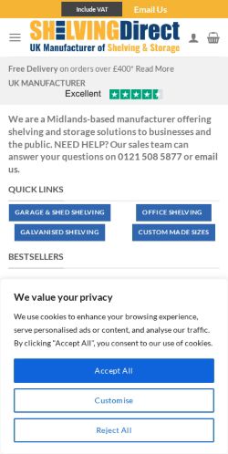 Mobile page screenshot