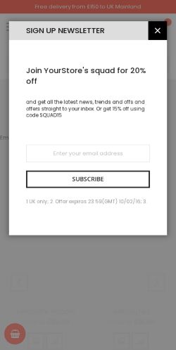 Mobile page screenshot