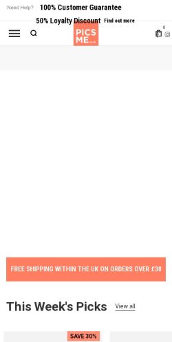 Mobile page screenshot