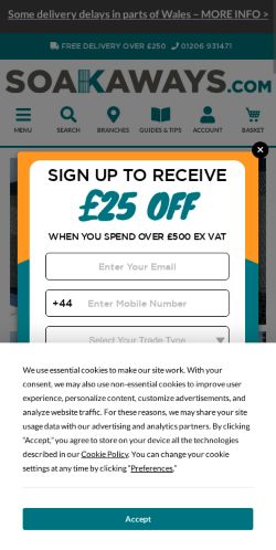 Mobile page screenshot