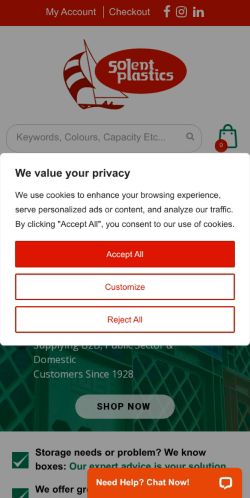 Mobile page screenshot