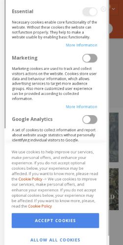Mobile page screenshot