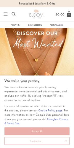 Mobile page screenshot