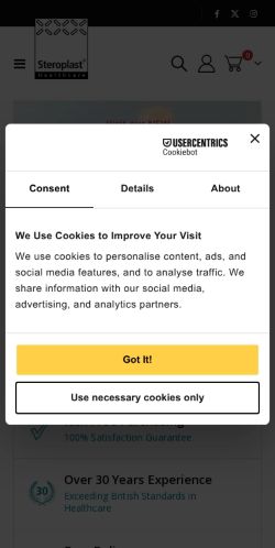 Mobile page screenshot