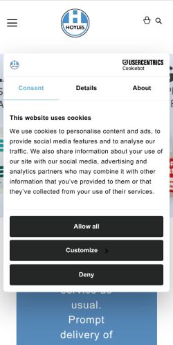 Mobile page screenshot