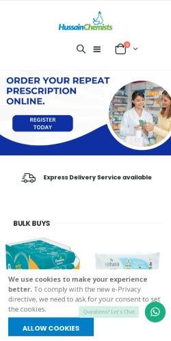 Mobile page screenshot