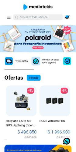 Mobile page screenshot