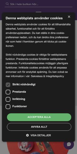 Mobile page screenshot
