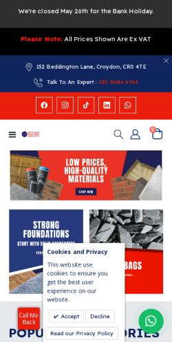 Mobile page screenshot