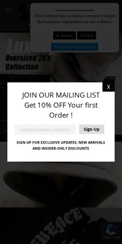 Mobile page screenshot