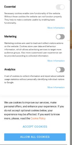 Mobile page screenshot