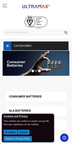 Mobile page screenshot