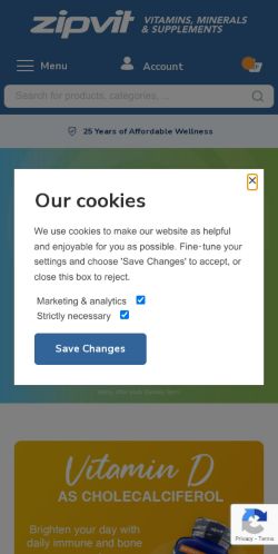 Mobile page screenshot