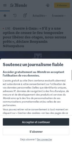 Mobile page screenshot