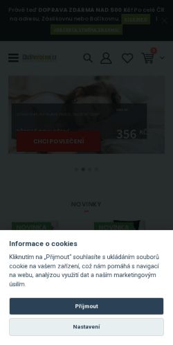 Mobile page screenshot