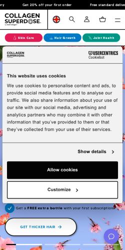 Mobile page screenshot