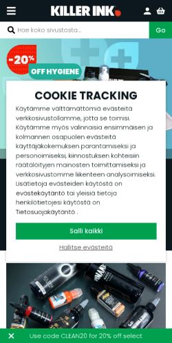 Mobile page screenshot