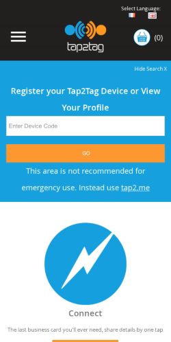 Mobile page screenshot