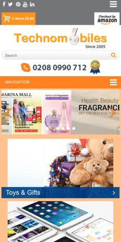 Mobile page screenshot