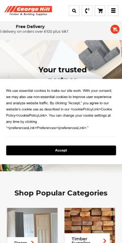 Mobile page screenshot