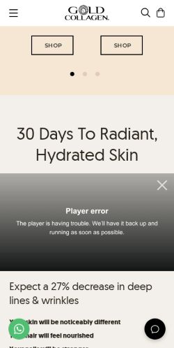 Mobile page screenshot