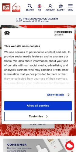 Mobile page screenshot