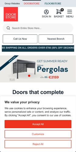 Mobile page screenshot