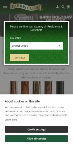 Mobile page screenshot