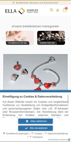 Mobile page screenshot