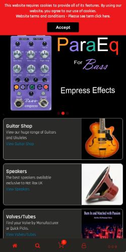 Mobile page screenshot