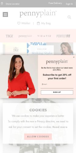 Mobile page screenshot