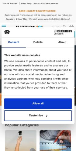 Mobile page screenshot