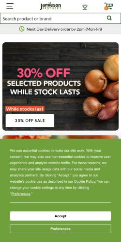 Mobile page screenshot