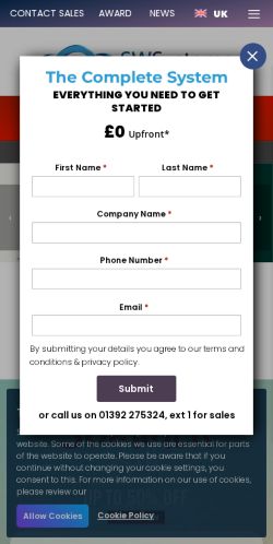 Mobile page screenshot