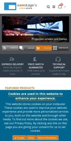 Mobile page screenshot
