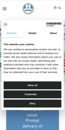 Mobile page screenshot