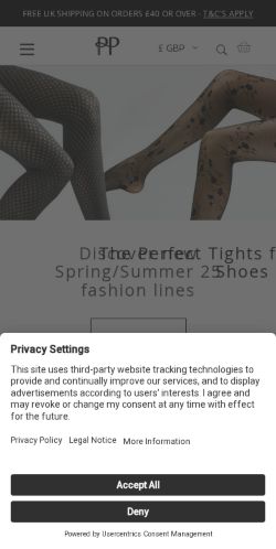 Mobile page screenshot