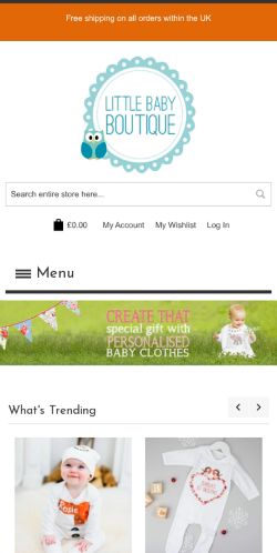 Mobile page screenshot