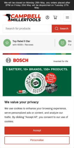 Mobile page screenshot