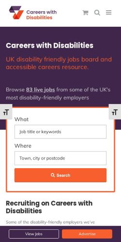 Mobile page screenshot