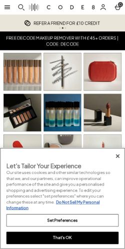 Mobile page screenshot